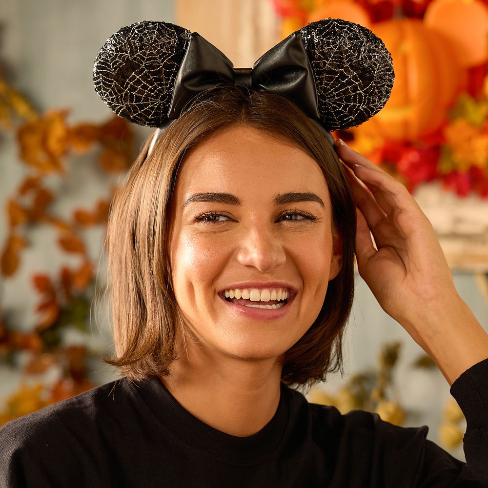 Minnie Mouse Halloween Ear Headband for Adults
