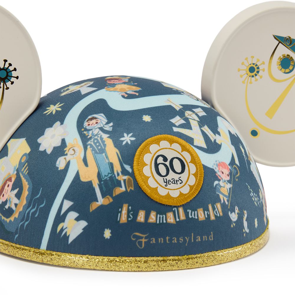 ''It's a small world'' 60th Anniversary Ear Hat for Adults