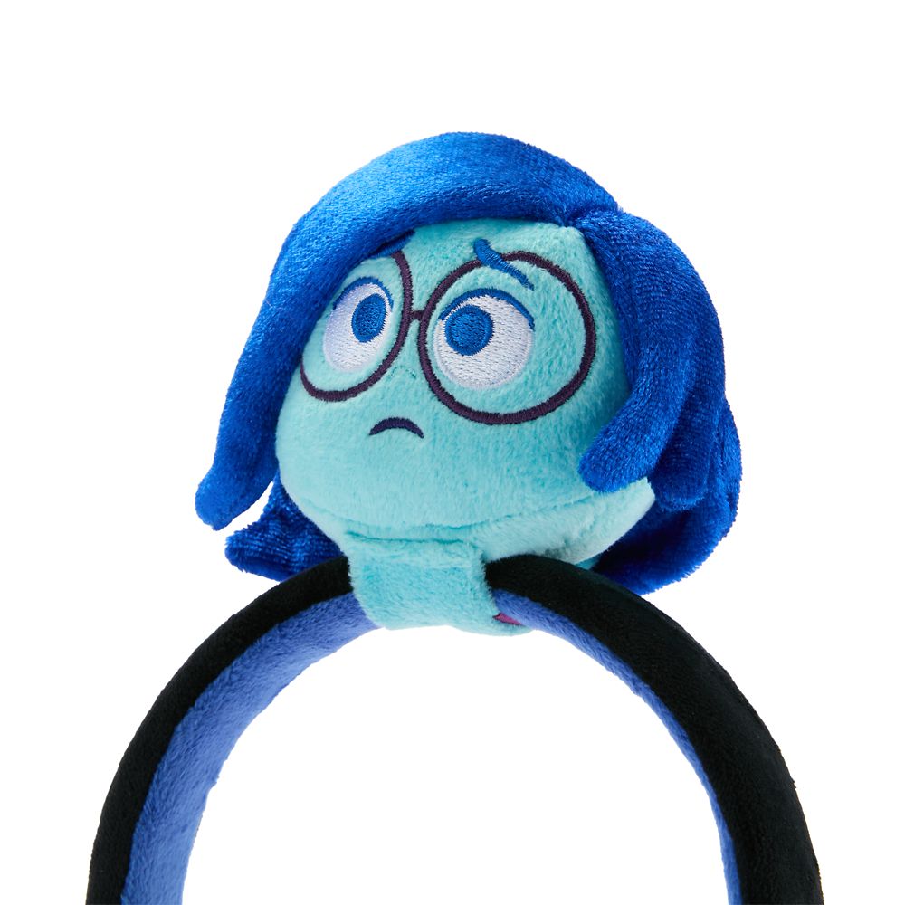 Sadness Headband Plush &ndash; Inside Out 2 &ndash; Mini 3 1/8''