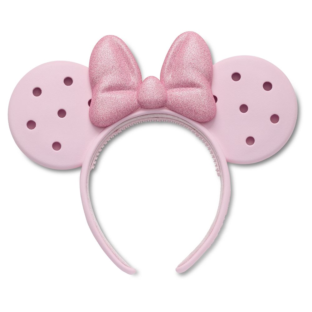 Minnie Mouse Ear Headband for Adults by Crocs &ndash; Pink