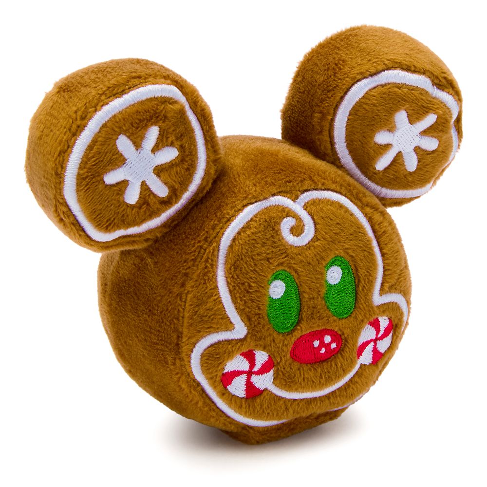 Mickey Mouse Gingerbread Headband Plush &ndash; Mini 3 1/2''