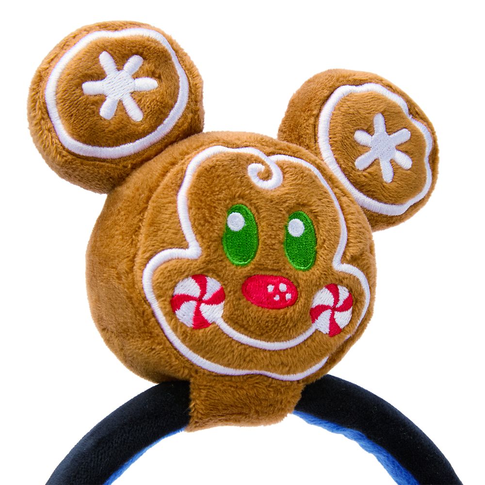 Mickey Mouse Gingerbread Headband Plush - Mini 3 1/2''