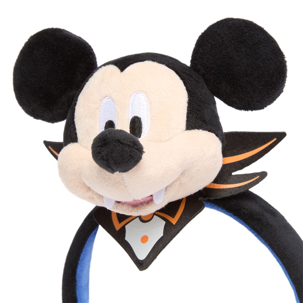 Mickey Mouse Vampire Headband Plush &ndash; Halloween &ndash; Mini 5''