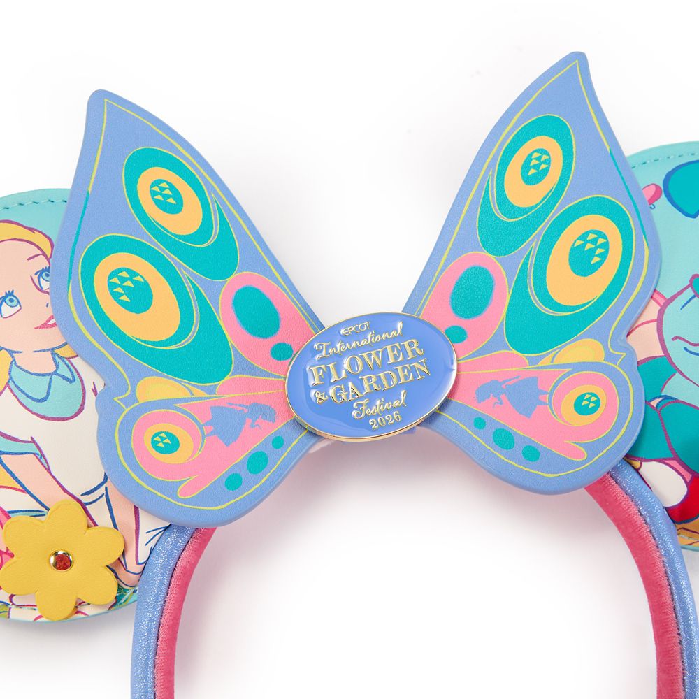 Alice in Wonderland Loungefly Ear Headband for Adults &ndash; EPCOT International Flower & Garden Festival 2026