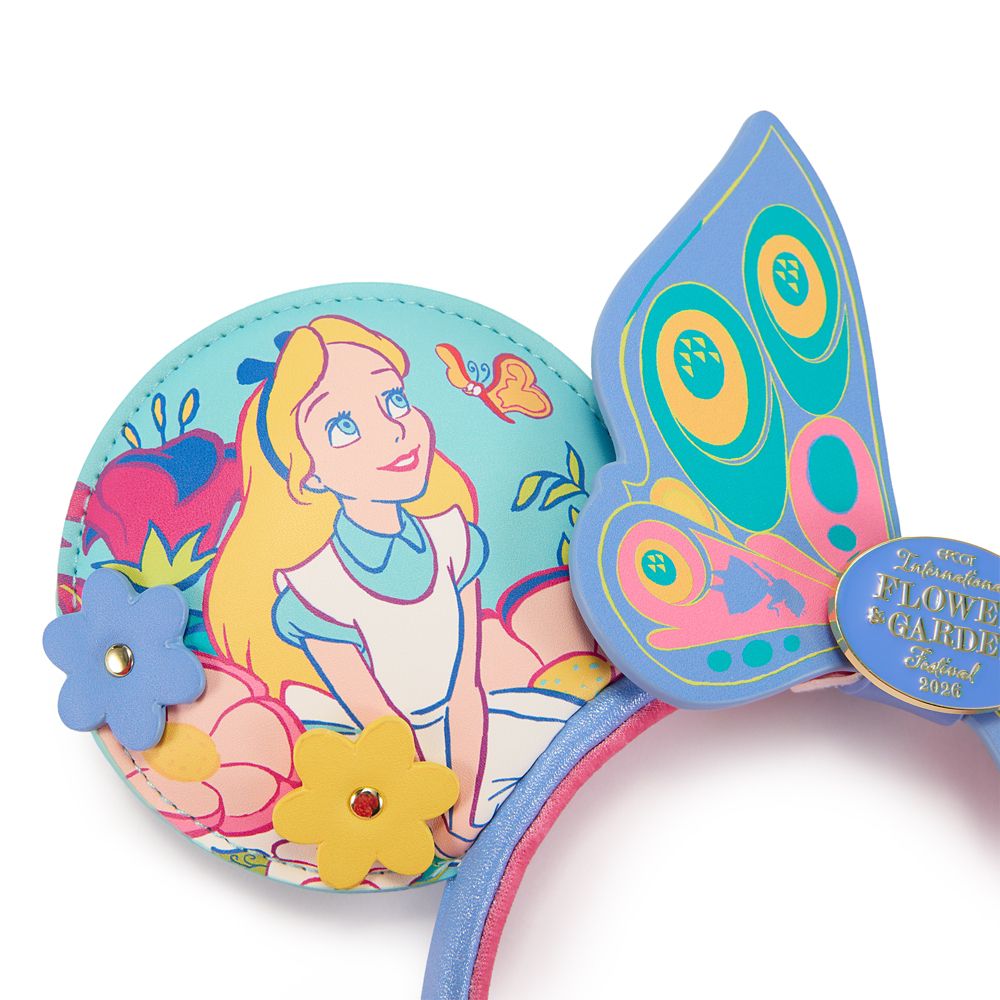 Alice in Wonderland Loungefly Ear Headband for Adults &ndash; EPCOT International Flower & Garden Festival 2026