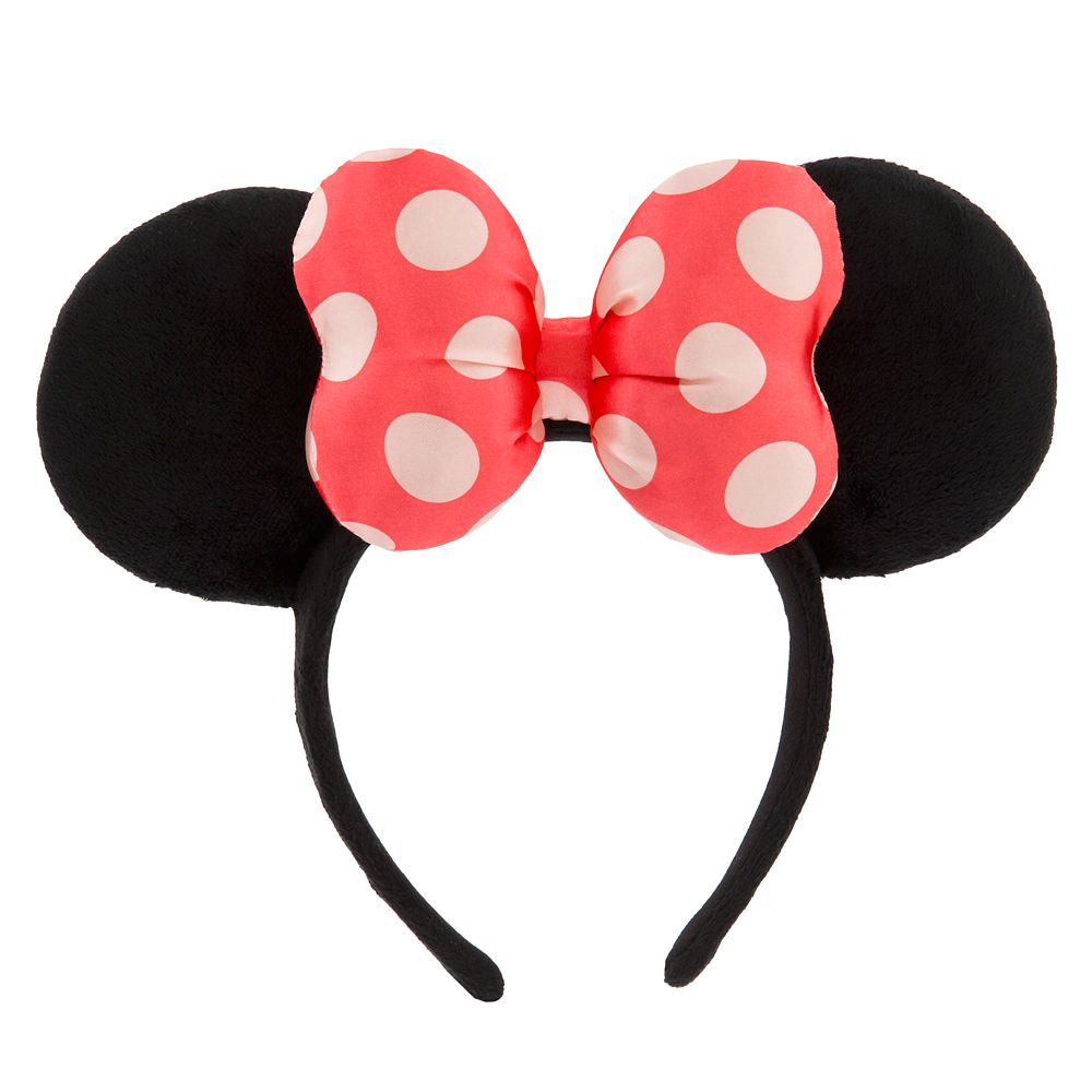 Minnie Mouse Polka Dot Ear Headband for Adults Official shopDisney