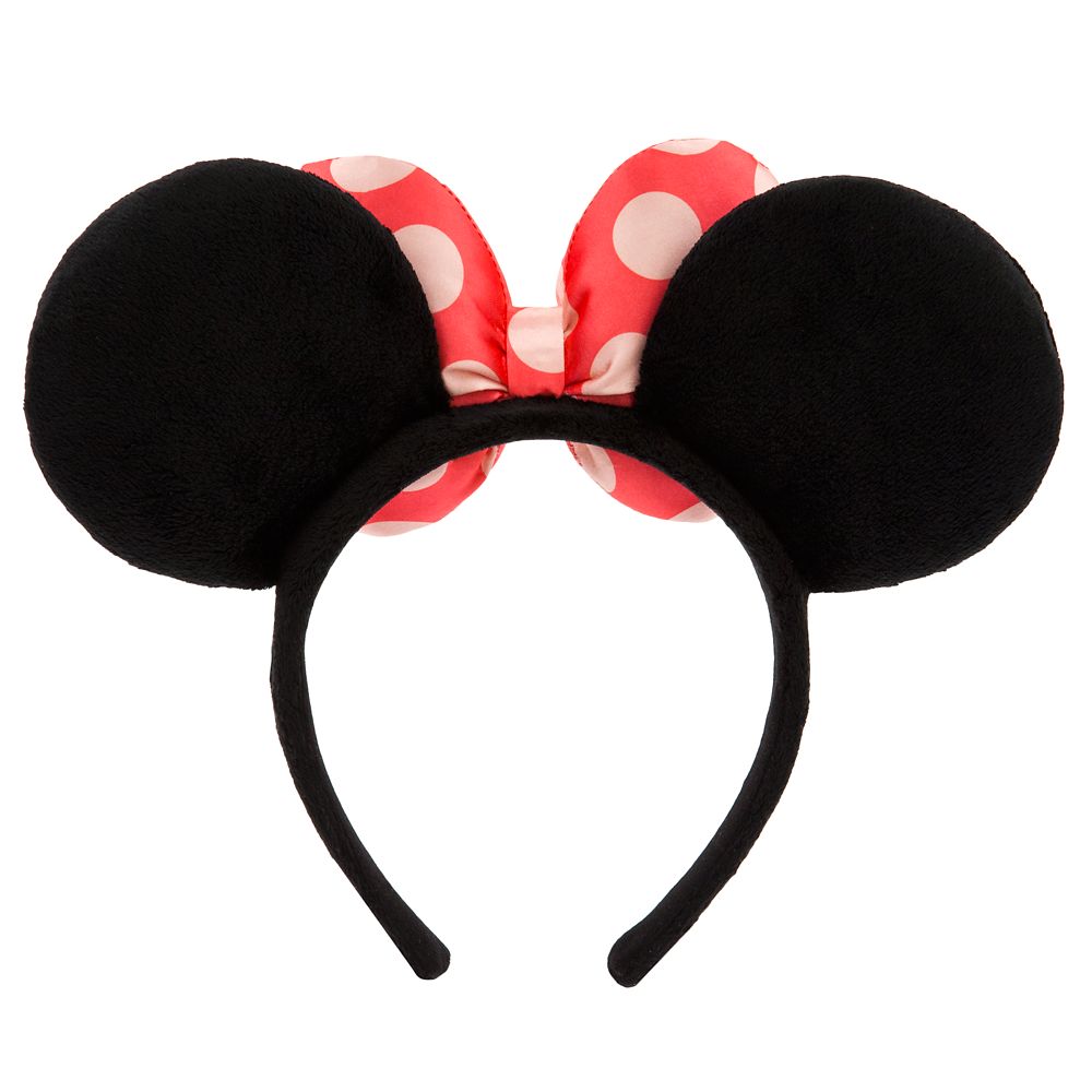 Minnie Mouse Polka Dot Ear Headband for Adults