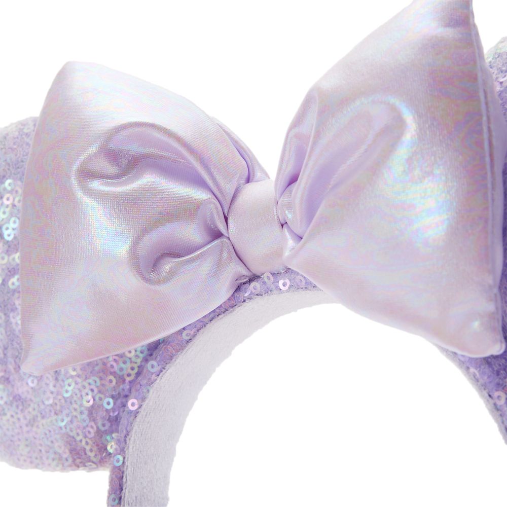 Minnie Mouse Sequined Ear Headband - Opalescent