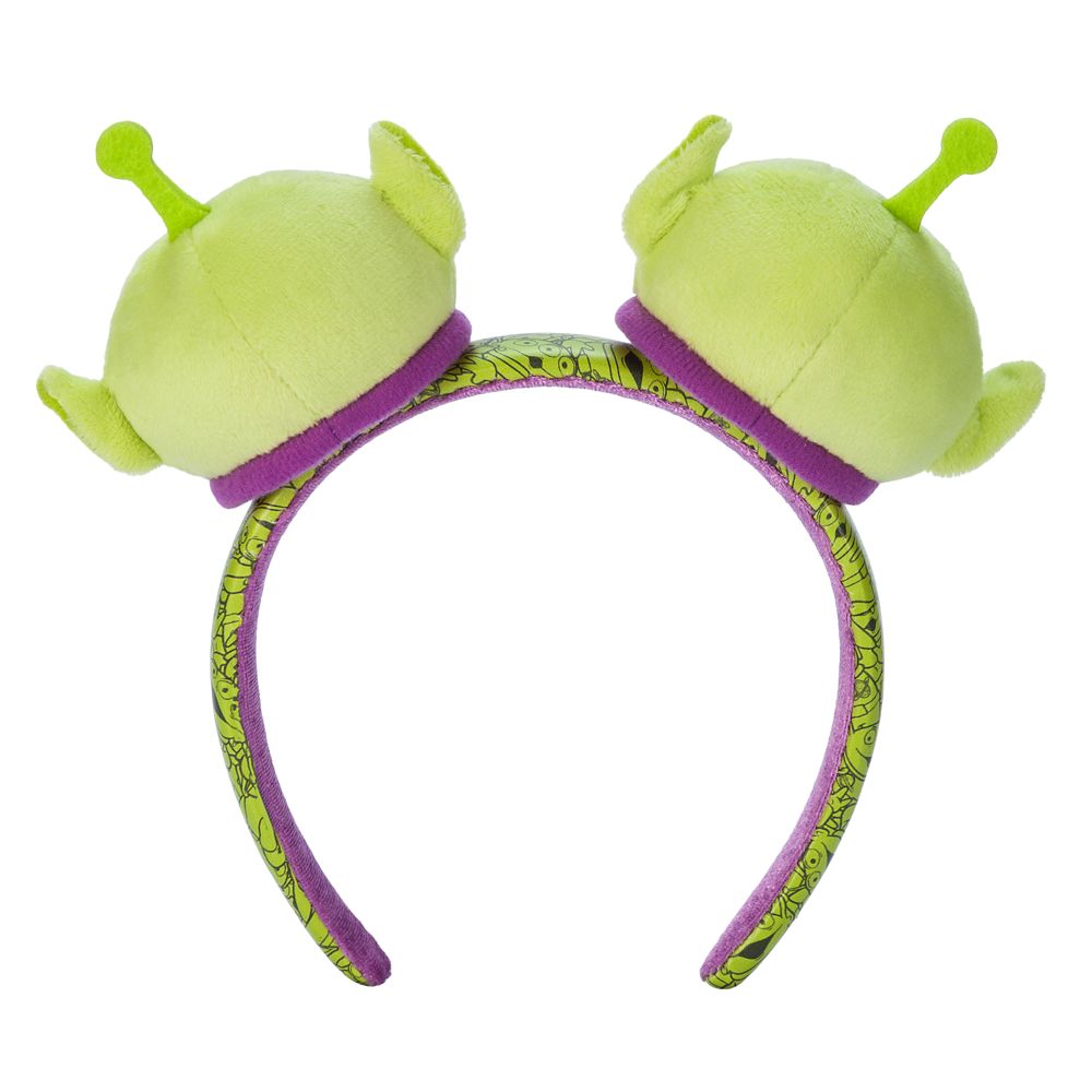 Toy Story Alien Plush Ear Headband for Adults