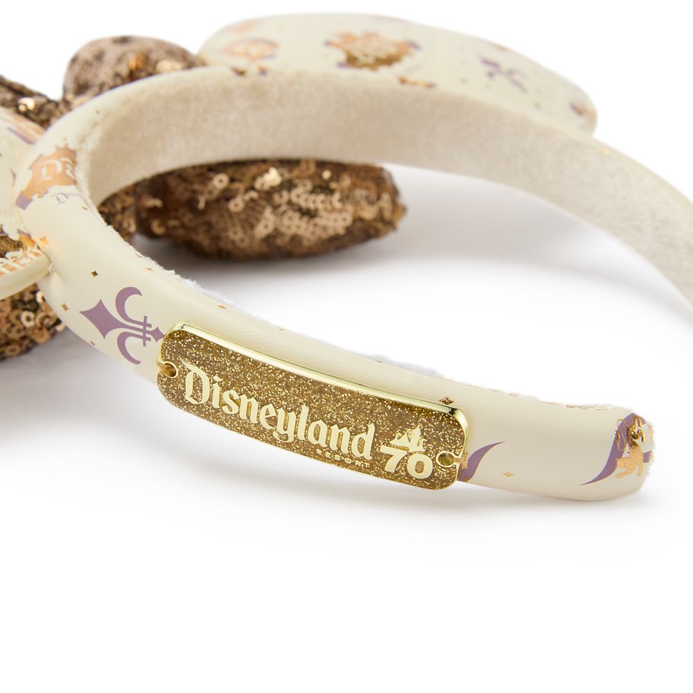 Minnie Mouse Ear Headband for Adults &ndash; Disneyland 70th Anniversary