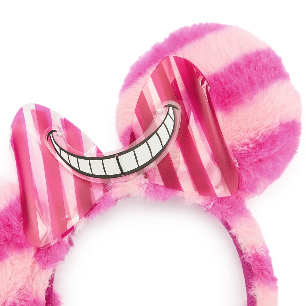 Cheshire Cat Plush Ear Headband for Adults &ndash; Alice in Wonderland