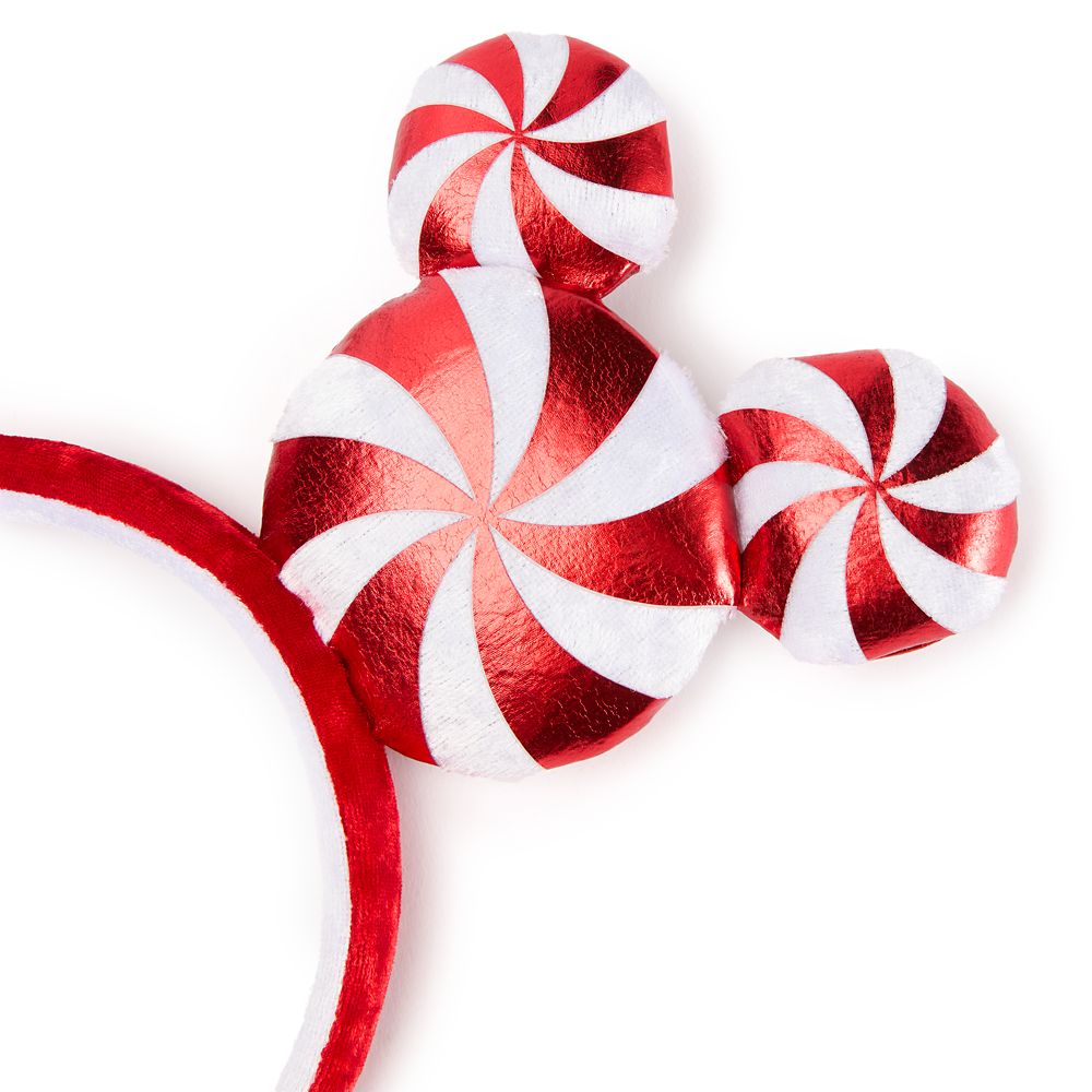 Mickey Mouse Peppermint Swirl Ear Headband for Adults