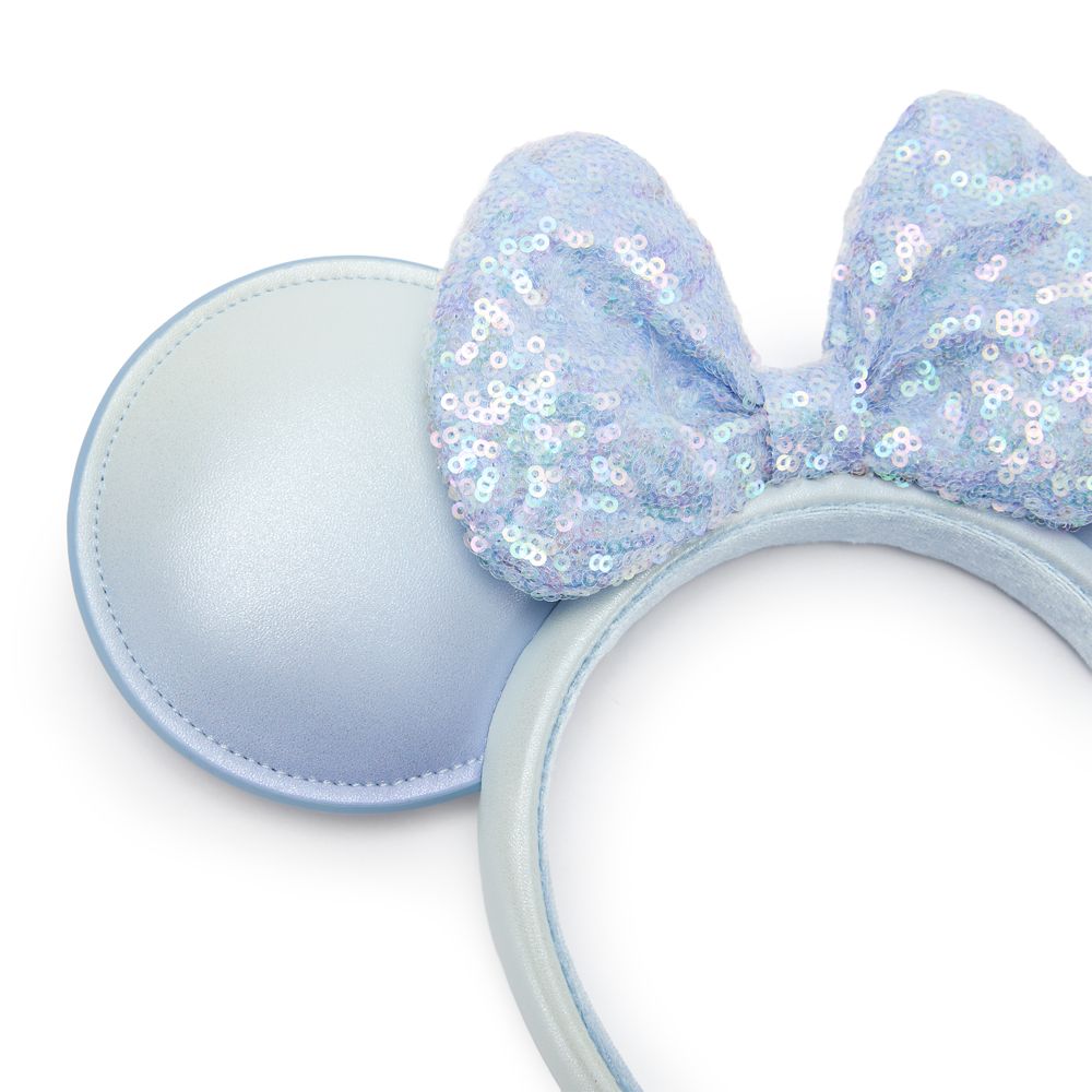 Minnie Mouse Ear Headband for Adults &ndash; Winter Blue