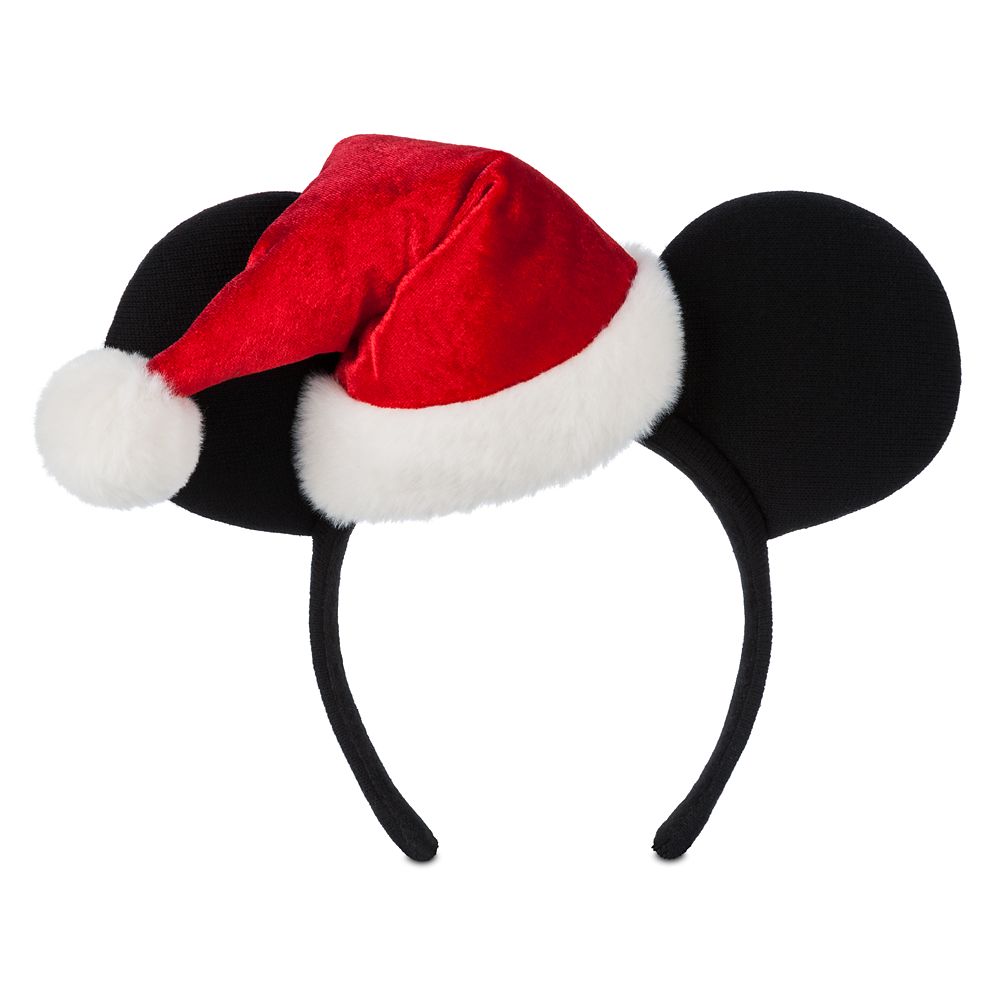 Mickey Mouse Santa Hat Ear Headband for Adults Official shopDisney