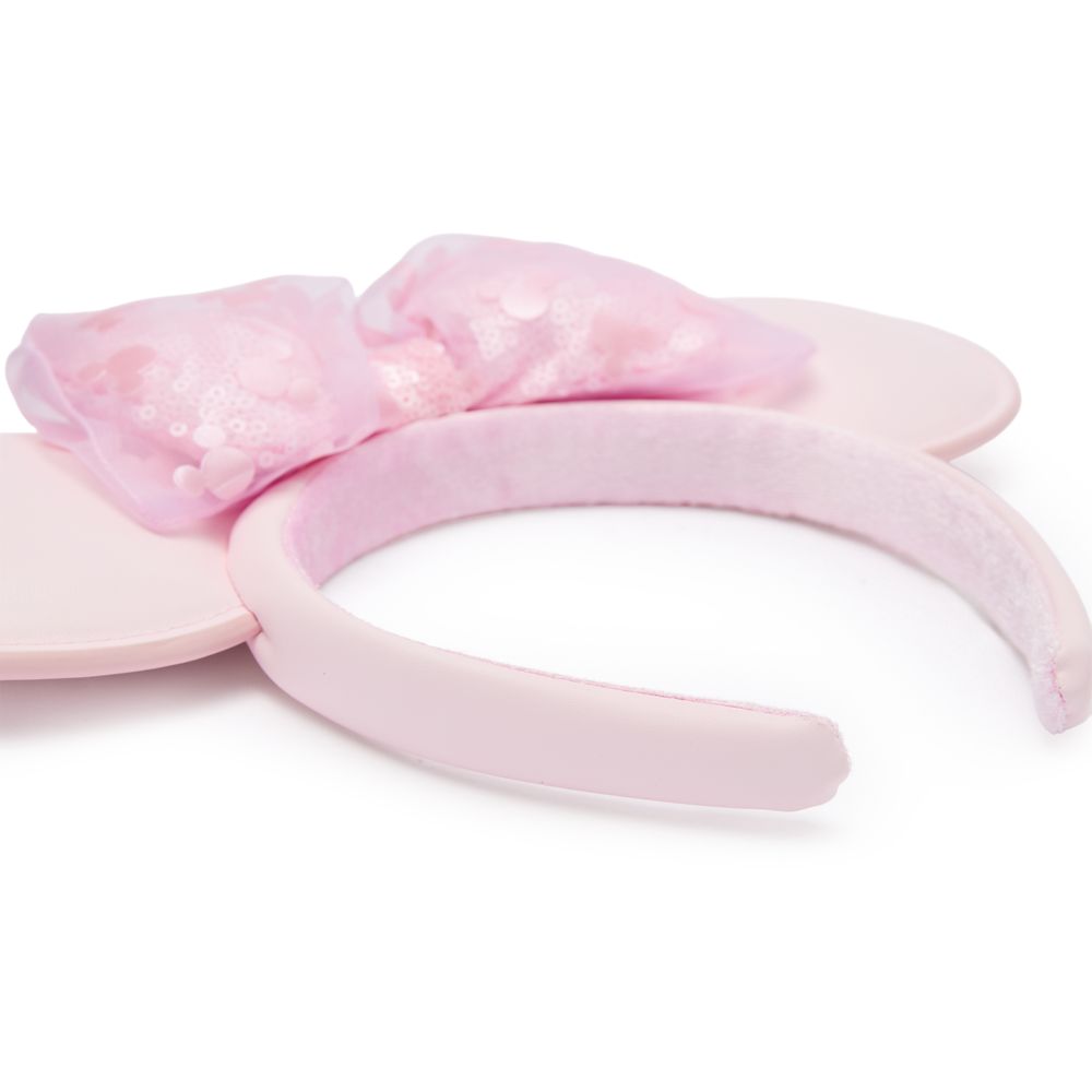 Minnie Mouse Ear Headband for Adults &ndash; Pink Milk