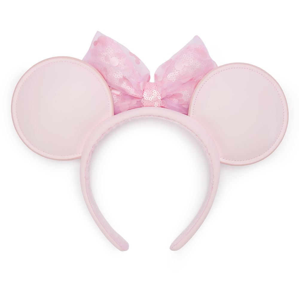 Minnie Mouse Ear Headband for Adults &ndash; Pink Milk