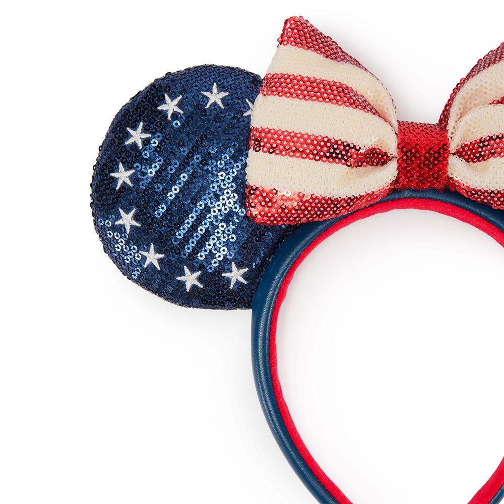 Minnie Mouse Americana Sequined Ear Headband