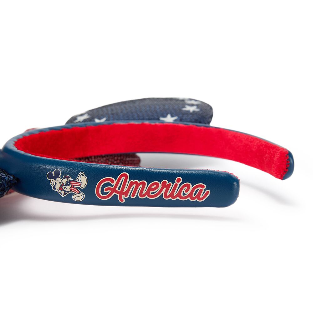 Minnie Mouse Americana Sequined Ear Headband