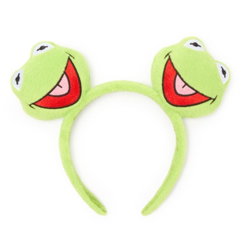 Аксессуары для волос Disney Kermit Plush Ear Headband for Adults – The Muppets