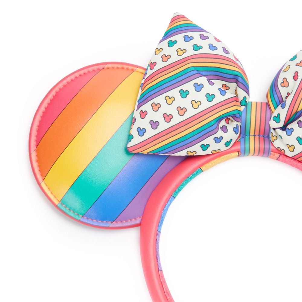 Mickey and Minnie Mouse Ear Headband for Adults &ndash; Disney Pride Collection