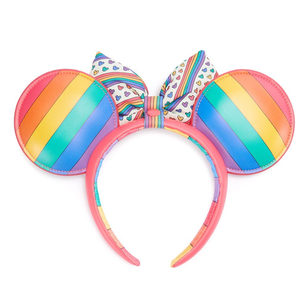 Mickey and Minnie Mouse Ear Headband for Adults &ndash; Disney Pride Collection