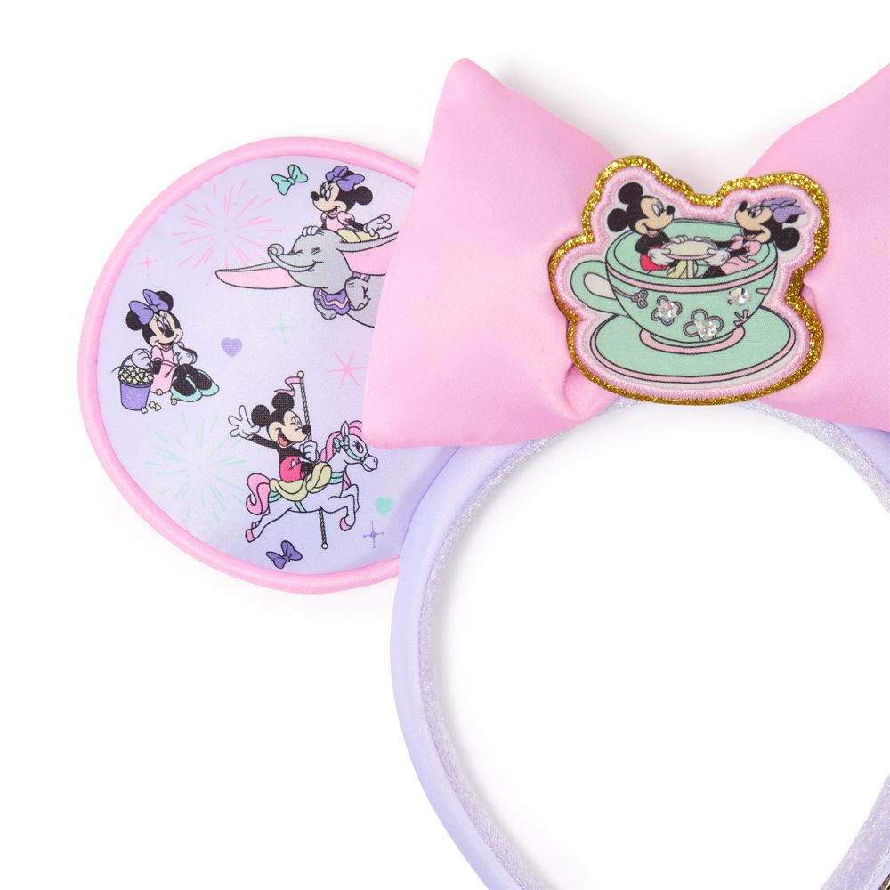 Mickey and Minnie Mouse in the Parks Ear Headband by Stoney Clover Lane
