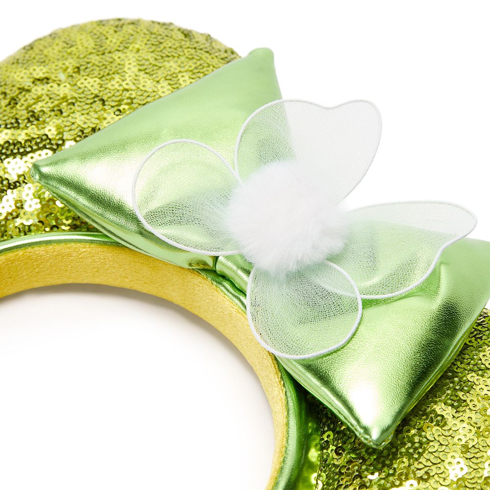 Tinker Bell Sequin Ear Headband for Adults &ndash; Peter Pan