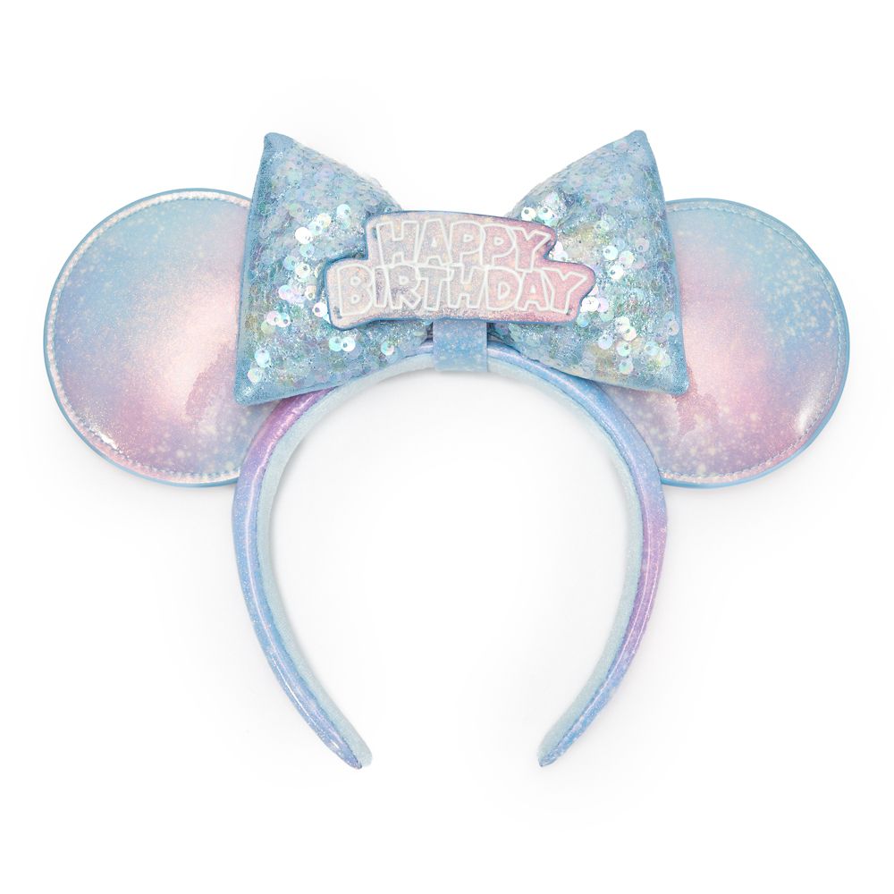 Minnie Mouse ''Happy Birthday'' Ear Headband for Adults