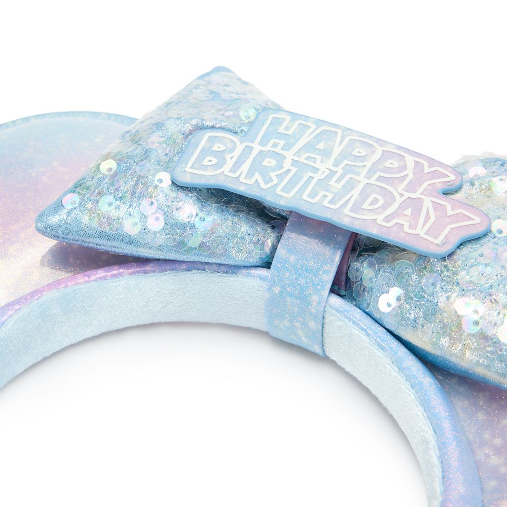 Minnie Mouse ''Happy Birthday'' Ear Headband for Adults