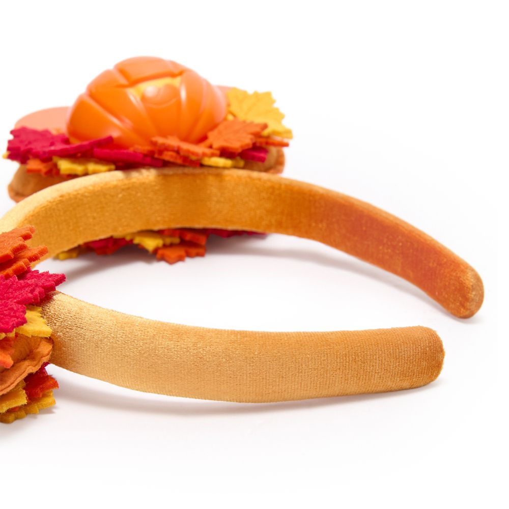 Mickey Mouse Light-Up Jack-o'-Lantern Wreath Ear Headband