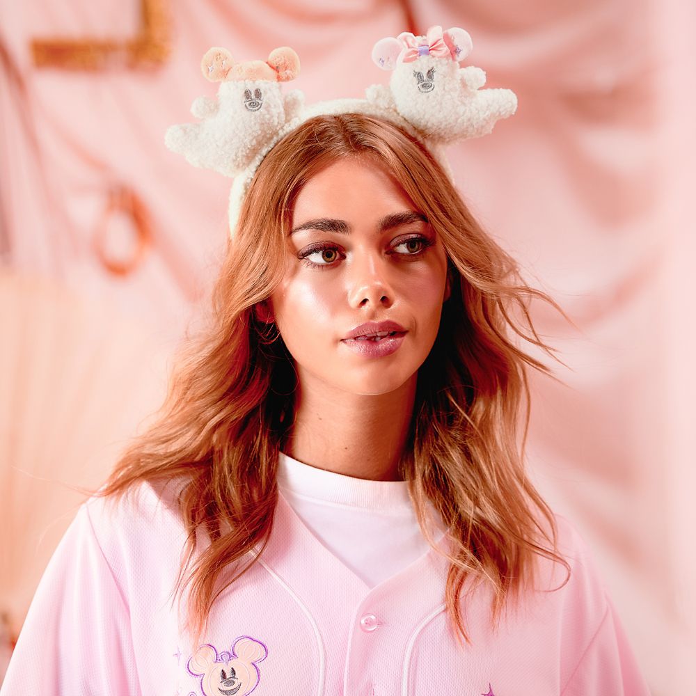 Mickey and Minnie Mouse Cutie Ghost Ear Headband for Adults