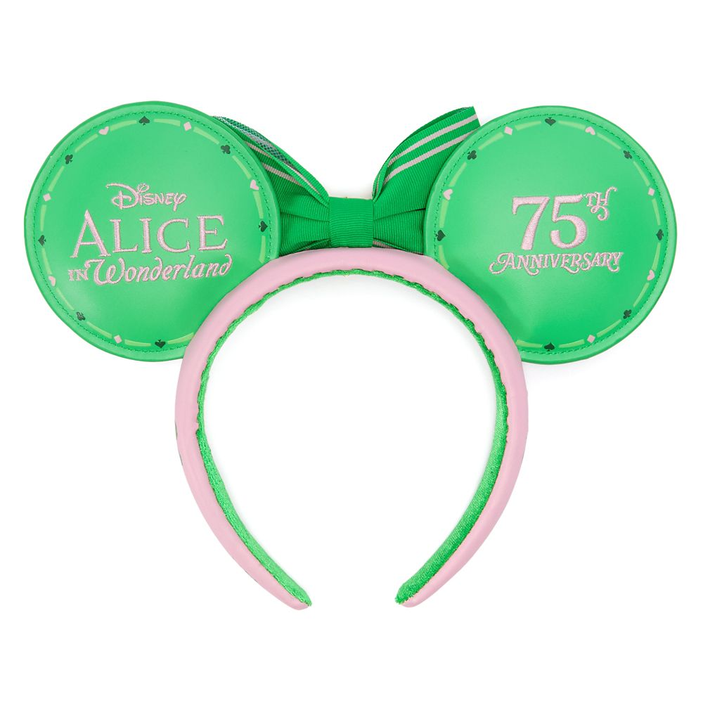 Alice in Wonderland 75th Anniversary Ear Headband for Adults &ndash; D23: The Ultimate Disney Fan Event
