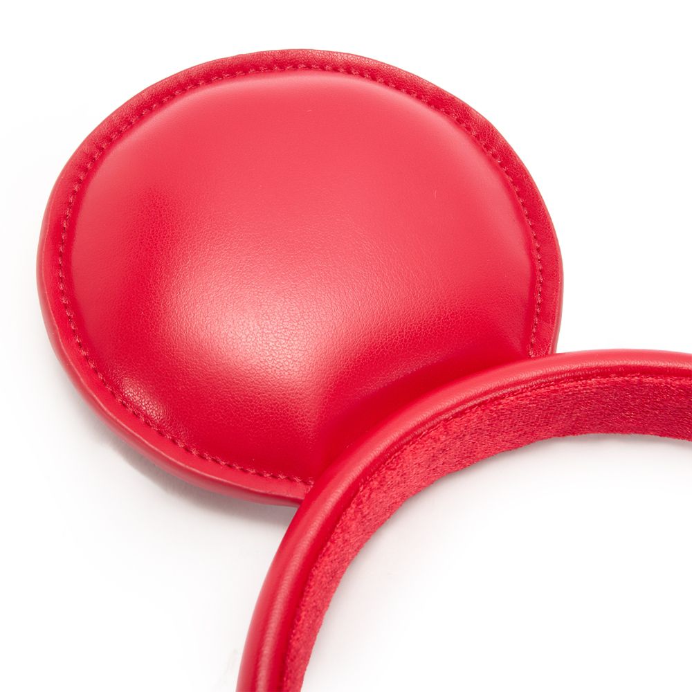 Mickey Mouse Ear Headband for Adults &ndash; Red