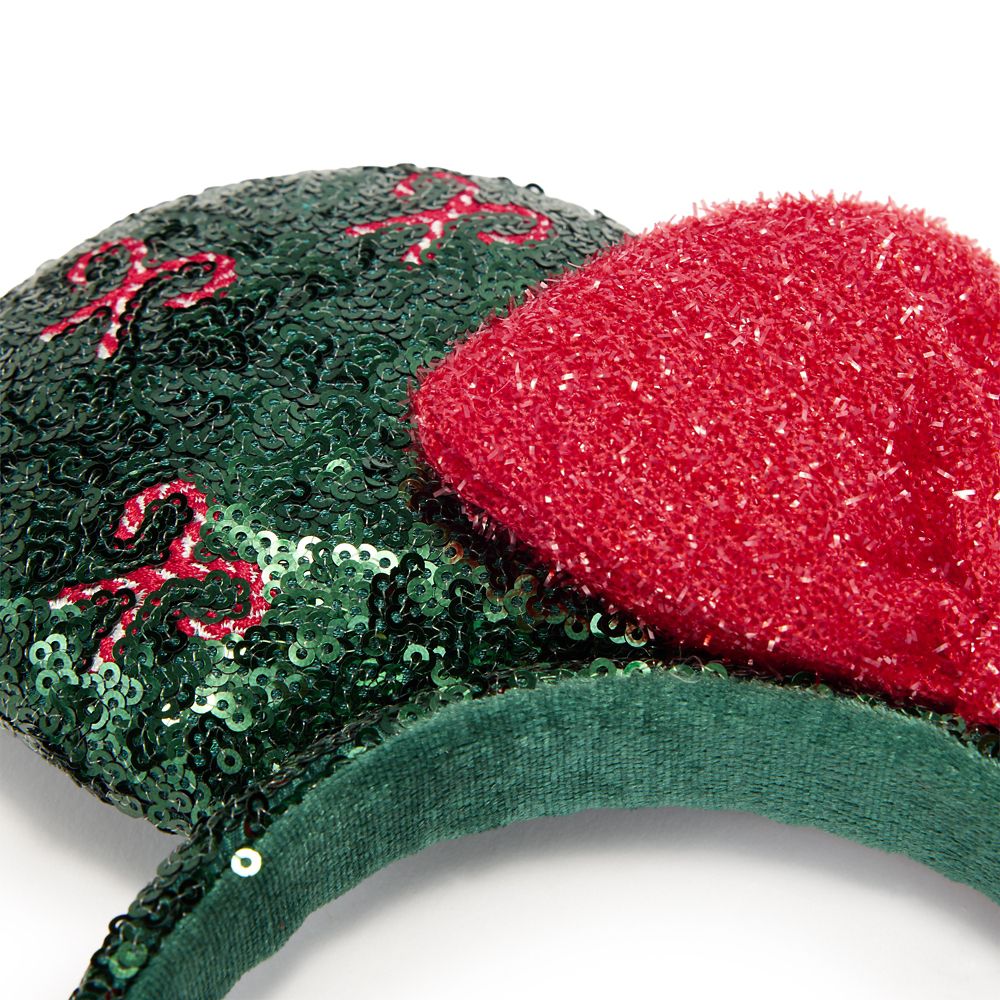 Minnie Mouse Sequined Holiday Ear Headband for Adults
