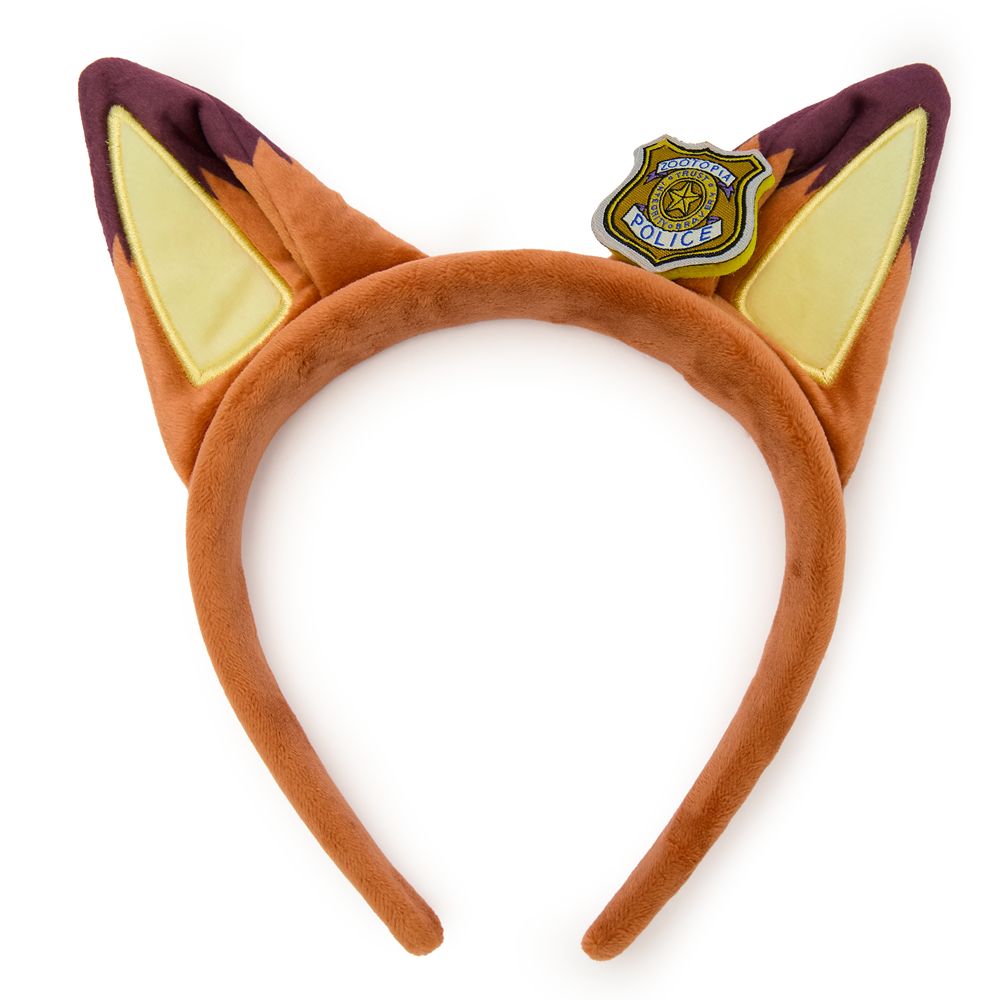 Nick Wilde Plush Ear Headband for Adults Zootopia Official shopDisney