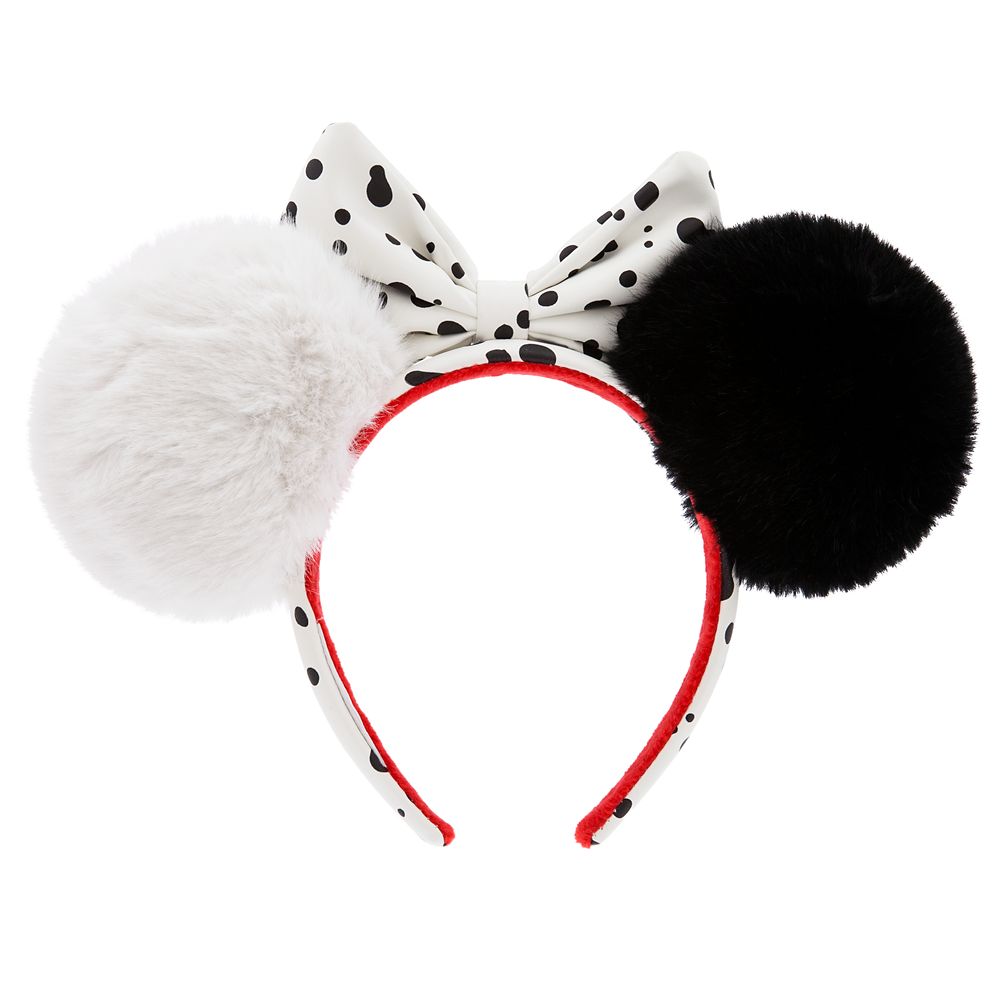 Cruella De Vil Ear Headband for Adults - 101 Dalmatians