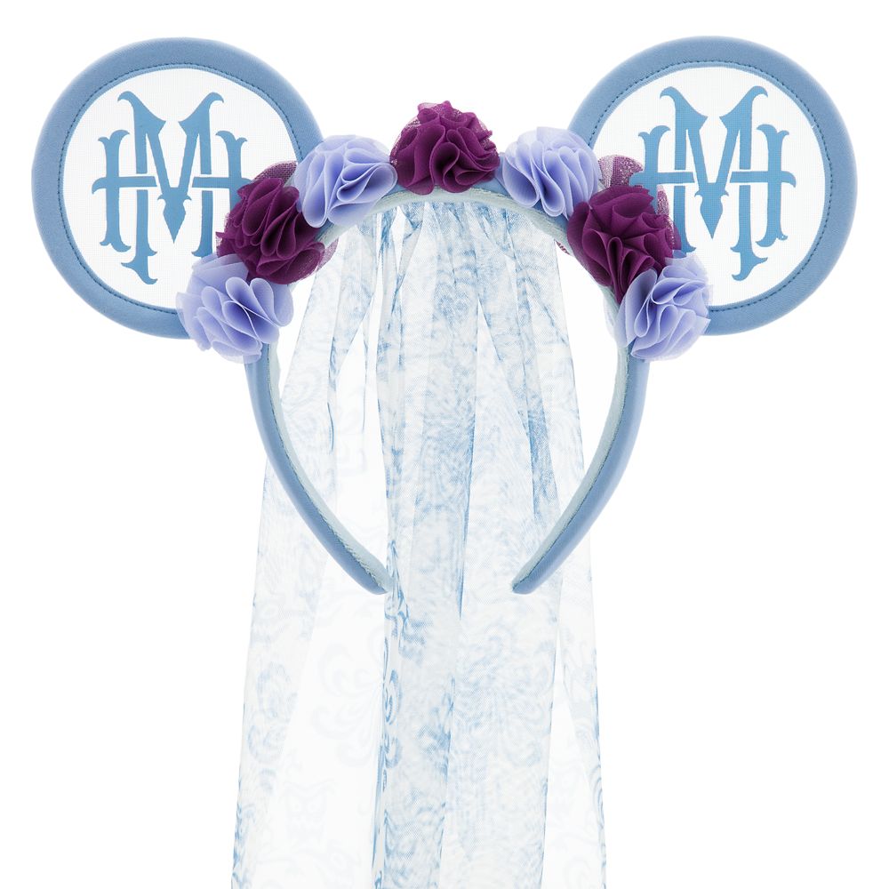 The Haunted Mansion Bride Veil Ear Headband for Adults