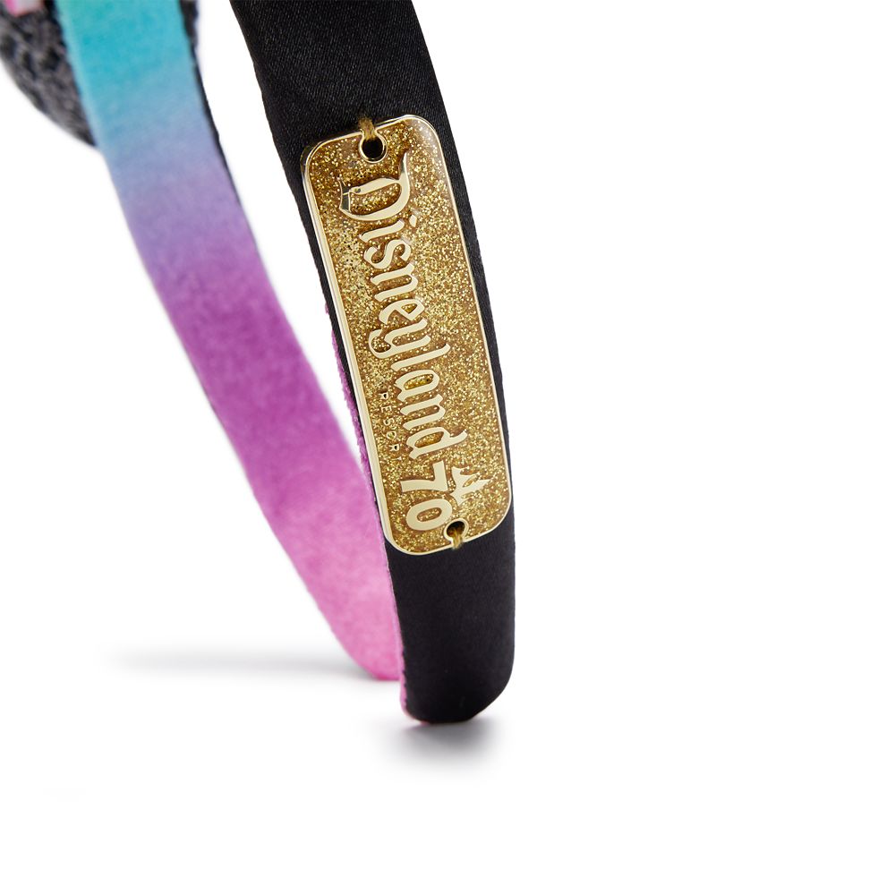 Minnie Mouse Ear Headband for Adults &ndash; Disneyland Resort 70th Anniversary Celebration Collection