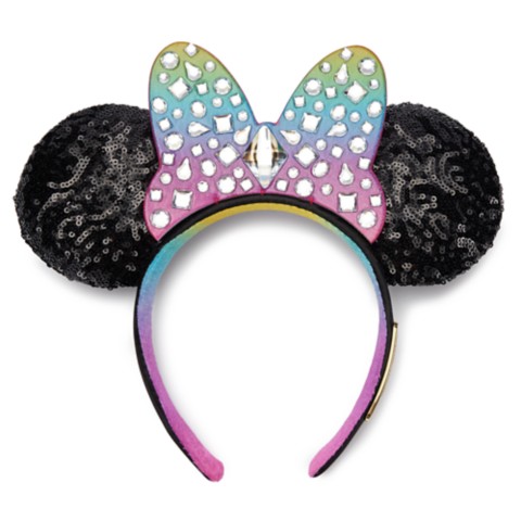 Аксессуары для волос Disney Minnie Mouse Ear Headband for Adults – Disneyland Resort 70th Anniversary Celebration Collection