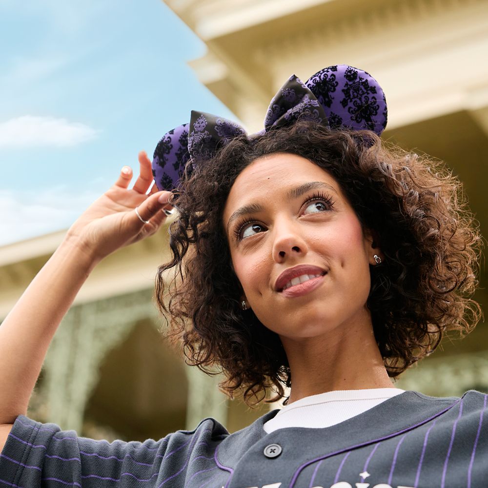 The Haunted Mansion Wallpaper Ear Headband for Adults