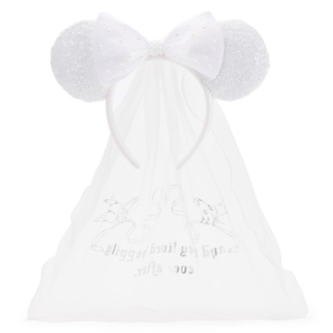 Аксессуары для волос Disney Cinderella Ear Headband Bridal Veil for Adults