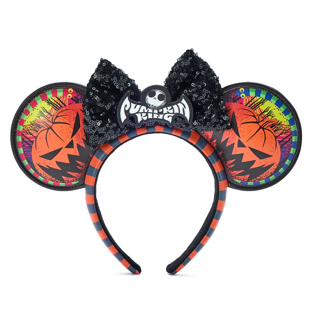 Jack Skellington Pumpkin King Ear Headband for Adults  The Nightmare Before Christmas Official shopDisney