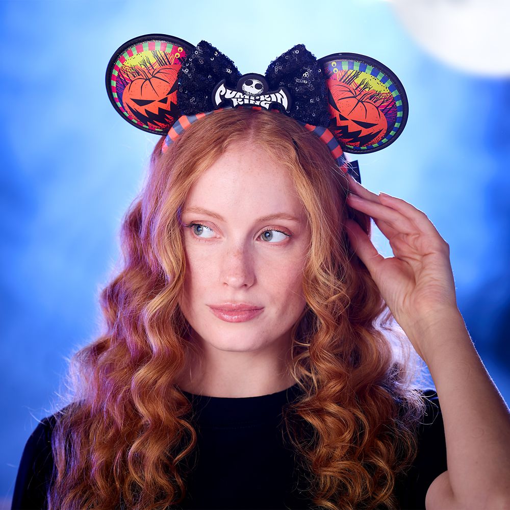 Jack Skellington ''Pumpkin King'' Ear Headband for Adults – The Nightmare Before Christmas