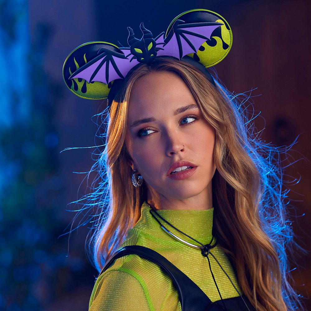 Maleficent as Dragon Ear Headband for Adults &ndash; Sleeping Beauty