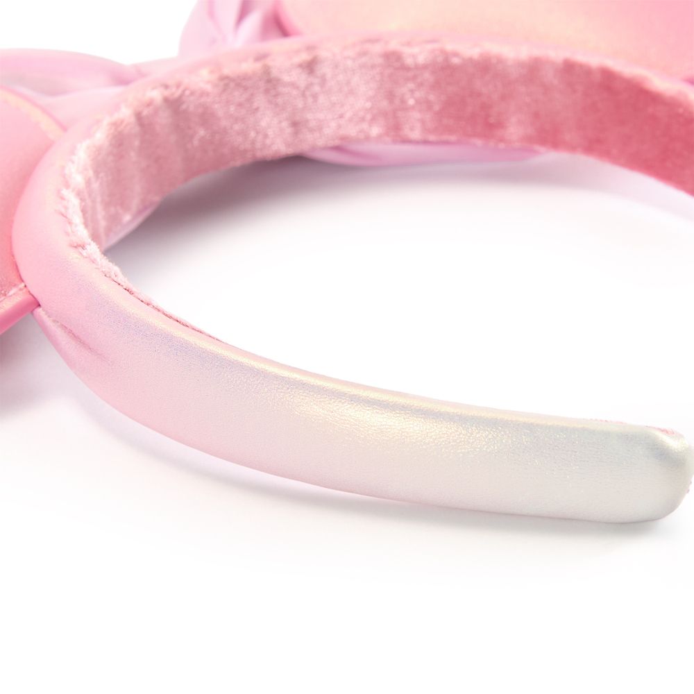 Minnie Mouse Pearled Ear Headband for Adults &ndash; Rose Pearl