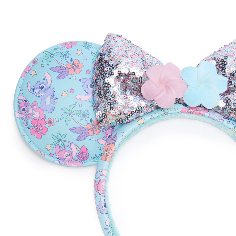Stitch and Angel Ear Headband for Adults &ndash; Lilo & Stitch