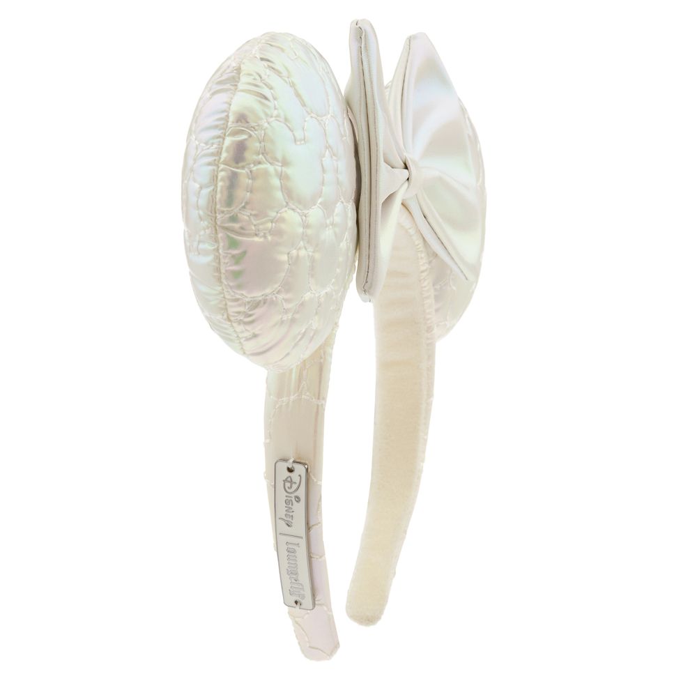 Mickey Mouse Icon Quilted Iridescent Loungefly Ear Headband for Adults