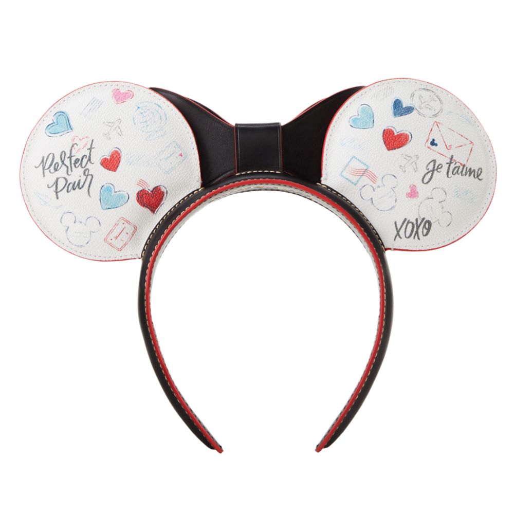 Mickey and Minnie Mouse Sweethearts Dooney & Bourke Ear Headband for Adults