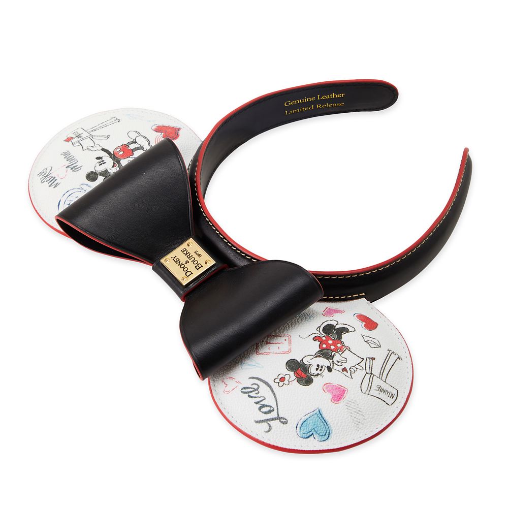 Mickey and Minnie Mouse Sweethearts Dooney & Bourke Ear Headband for Adults