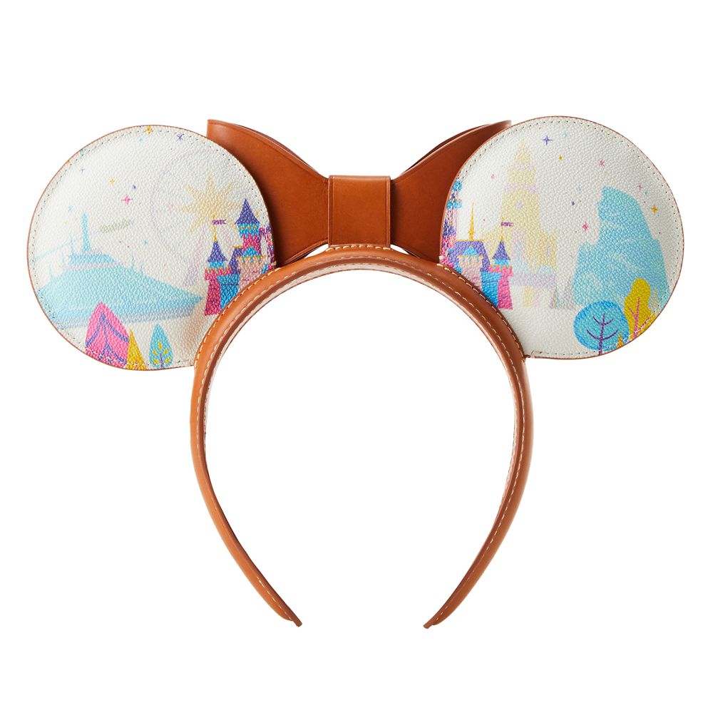 Mickey and Minnie Mouse Dooney & Bourke Ear Headband for Adults &ndash; Disneyland 70th Anniversary
